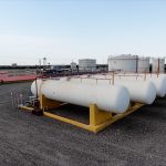 Khadraei Logistics Holding’s fuel storage tanks